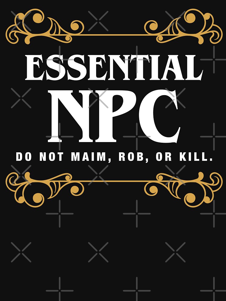 Essential NPC Non-Playable Character Gaming von pixeptional