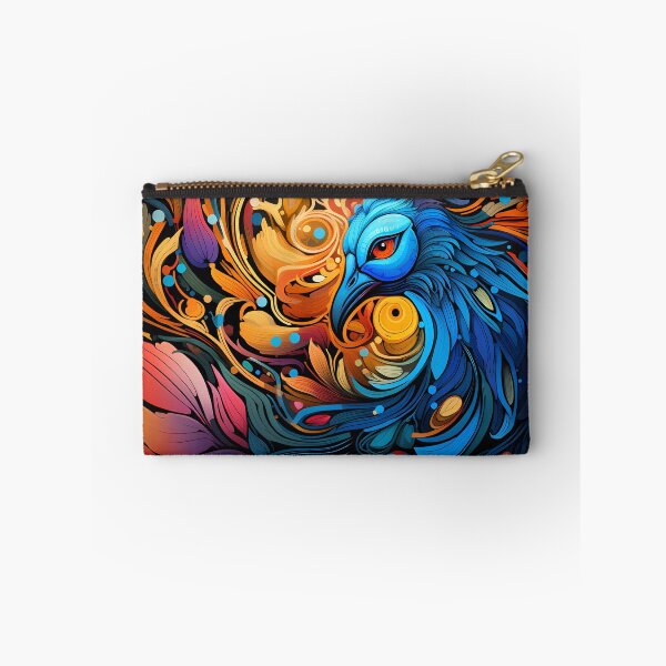Item preview, vibrant Peacock swirling  designed and sold by ZombiOctopi.