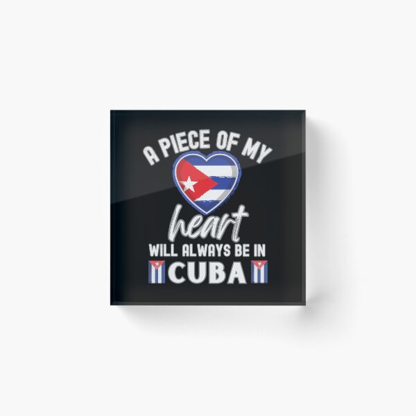 Item preview, CUBA - I Love Cuba, Tropical Vacation, Vintage, Cuba Lover designed and sold by Sun Sand & Sea Art.