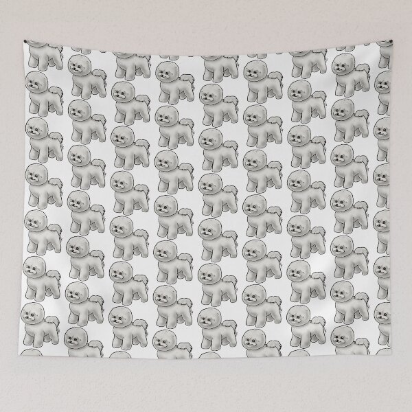 Item preview, Bichon Frise - White and Buff Show Cut designed and sold by Jennifer Stolzer.