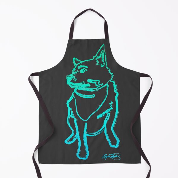 Item preview, Cool Dude in Ombre Neon Aqua designed and sold by FEM-creative.