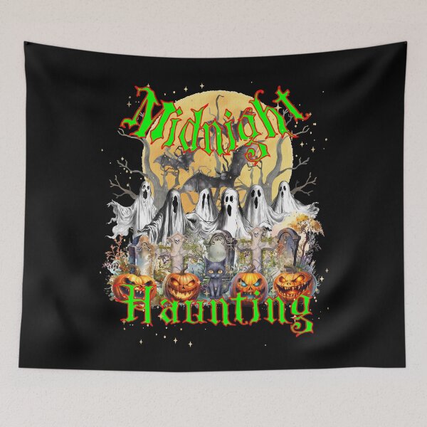 Item preview, Midnight Haunting -  "Embrace the darkness, let the haunting hour unfold." designed and sold by MysticOzzy.