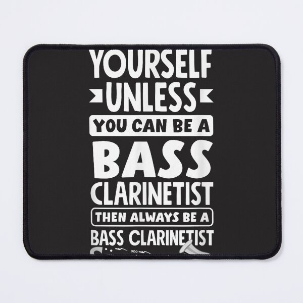 Item preview, Funny Bass Clarinet Clarinetist Instrument  designed and sold by CharlesMewis.