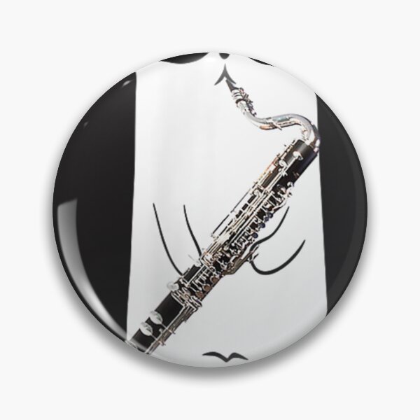 Item preview, Funny Cat Wearing Sunglasses Playing Bass Clarinet  designed and sold by CharlesMewis.
