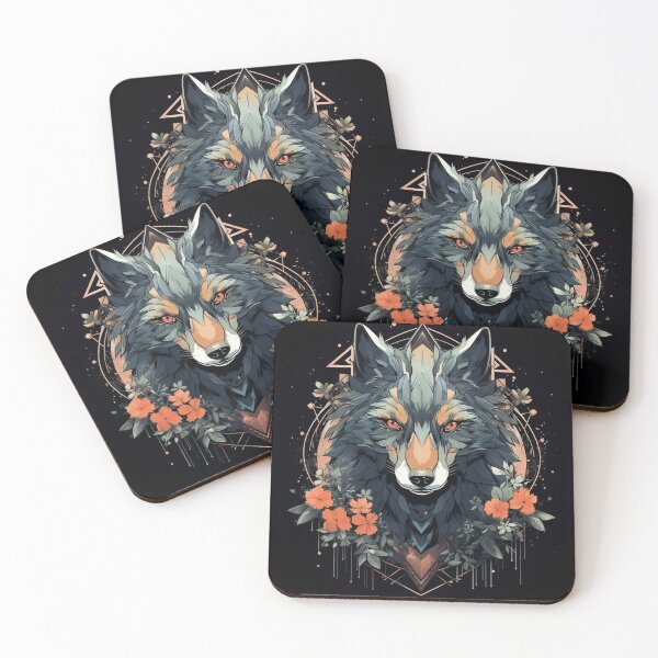 Item preview, Colorful Wolf designed and sold by Carbon-Beaver.