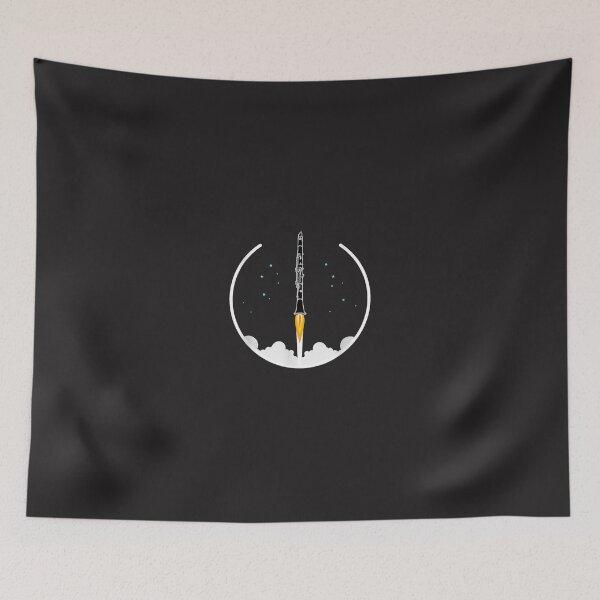 Item preview, Funny Clarinet  Rocket, Concert Band, Marching Band designed and sold by CharlesMewis.