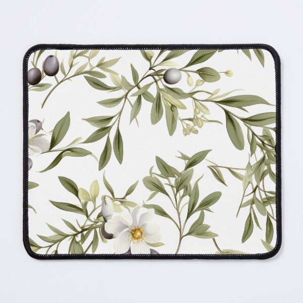 Item preview, Olives leaves and fruit pattern designed and sold by Adriano Carrideo.
