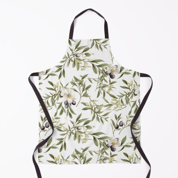Item preview, Olives leaves and fruit pattern designed and sold by Adriano Carrideo.