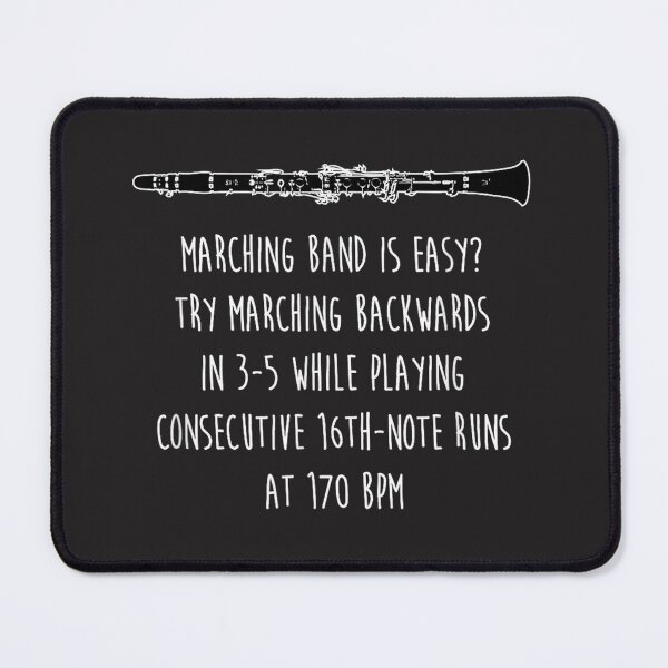 Item preview, Funny Clarinet Marching Band Is Easy Marching Band Player designed and sold by CharlesMewis.