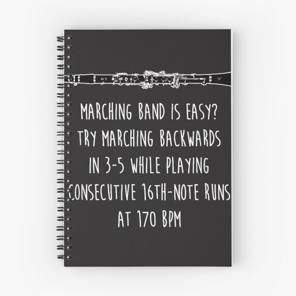 Item preview, Funny Clarinet Marching Band Is Easy Marching Band Player  designed and sold by CharlesMewis.