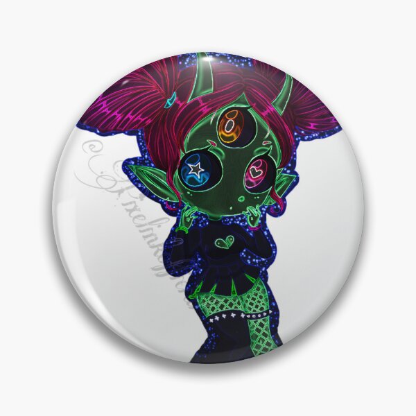 Item preview, Bean The Alien (Neon) designed and sold by ImYourToxicCat .