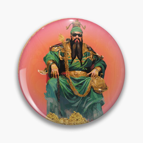 Item preview, GUAN YU "Boss Drip" Chinese Warrior God Three Kingdoms Funny T-Shirt designed and sold by LongVibes.