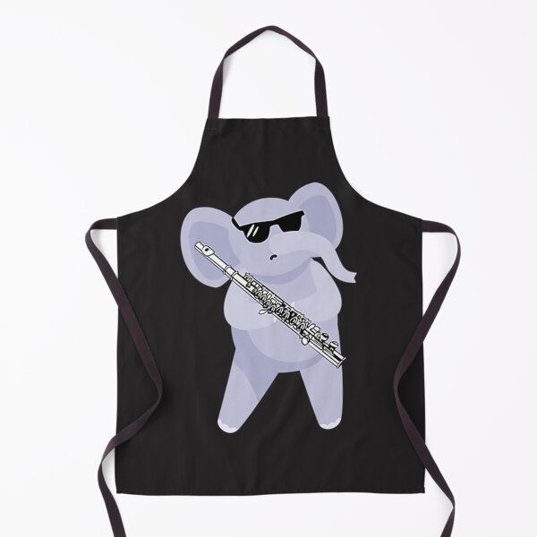 Item preview, Funny Elephant Wearing Sunglasses Playing Flute designed and sold by CharlesMewis.