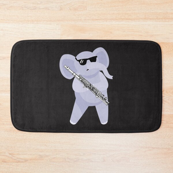 Item preview, Funny Elephant Wearing Sunglasses Playing Flute  designed and sold by CharlesMewis.