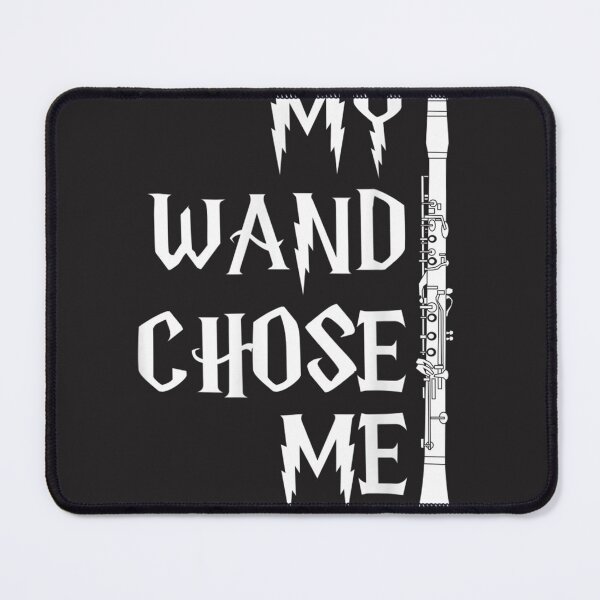 Item preview, Funny Clarinet Shirt For Clarinet Players - My Wand Chose Me designed and sold by CharlesMewis.