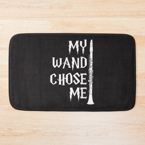 Item preview, Funny Clarinet Shirt For Clarinet Players - My Wand Chose Me designed and sold by CharlesMewis.