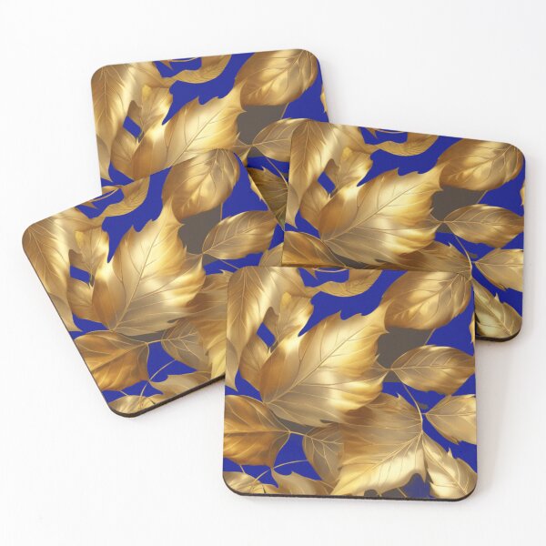 Item preview, Golden leaves pattern designed and sold by IDstore.