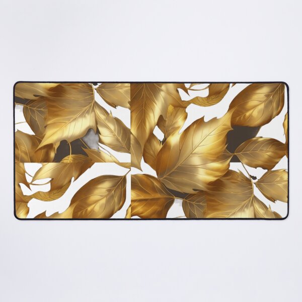 Item preview, Golden leaves pattern designed and sold by IDstore.