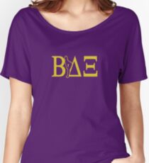 Beta Delta Xi - American Pie Women's Relaxed Fit T-Shirt