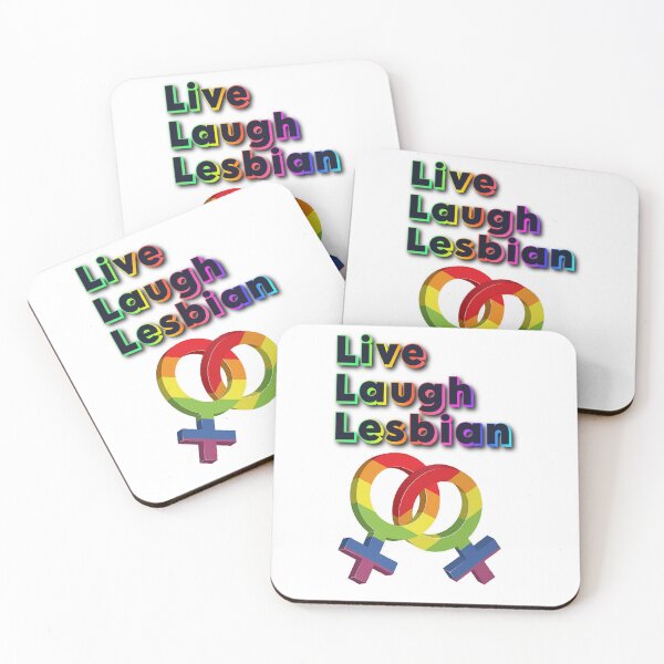 Artikelvorschau, Lebe lache lesbisch entworfen und verkauft von ArtWithHearts11.
