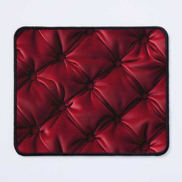 Item preview, Red quilted velvet 1 designed and sold by SkyPouikPouik.