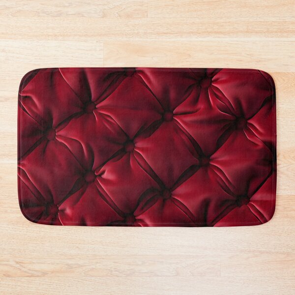 Item preview, Red quilted velvet 1 designed and sold by SkyPouikPouik.