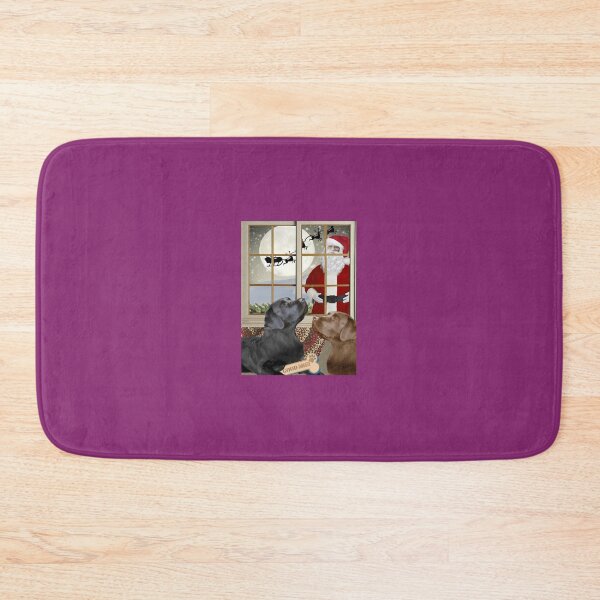 Item preview, Labrador Retrievers Watching Santa Christmas Holidays 	 	 	 designed and sold by epobibuc17.