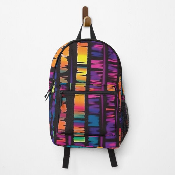 Item preview, Abstract Neon Colorful Stripes Pattern designed and sold by Lamarcy.