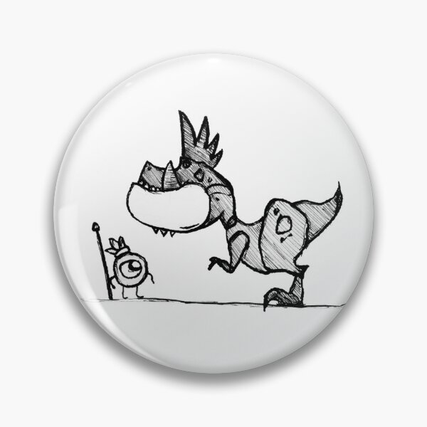 Item preview, Patapon & Dodonga - Drawing designed and sold by ASOM MX.