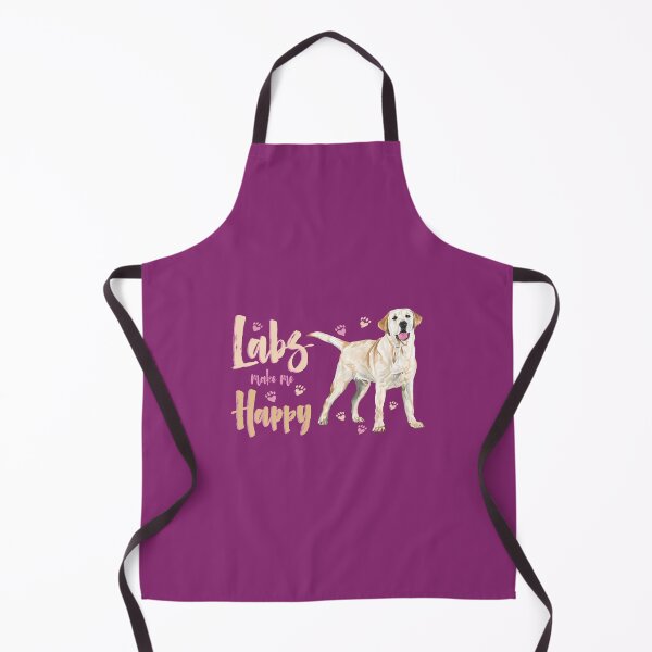 Item preview, Labs make me Happy! For Labrador Retriever dog lovers! designed and sold by epobibuc17.