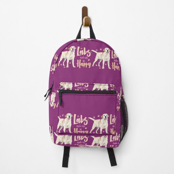 Item preview, Labs make me Happy! For Labrador Retriever dog lovers! designed and sold by epobibuc17.