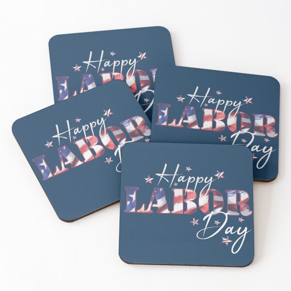 Item preview, Happy Labor Day Flag USA designed and sold by AOCollections.