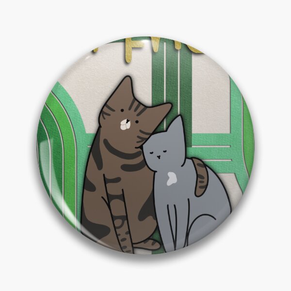 Item preview, Bestie cats designed and sold by LuckyFrogDesign.