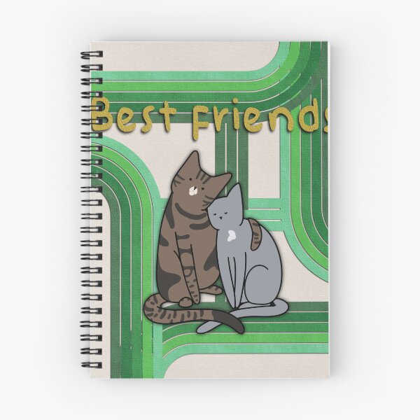 Item preview, Bestie cats designed and sold by LuckyFrogDesign.