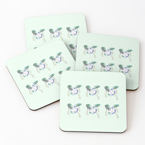 Item preview, Bunnies on mushroom (gay flag colors) designed and sold by Florvolcanica.