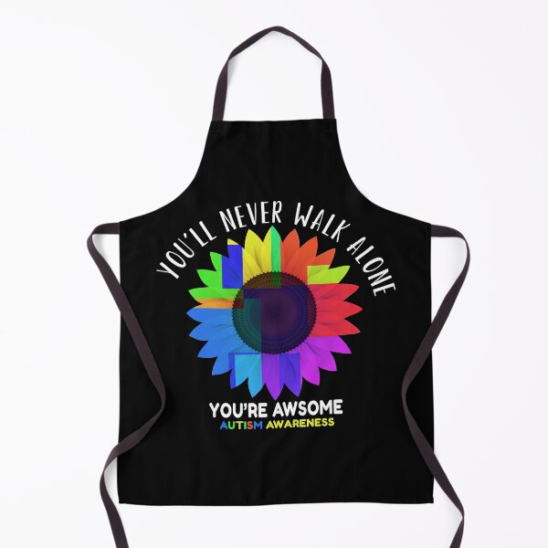 Item preview, You'll Never Walk Alone Autism Awareness designed and sold by Color-Sparkle.