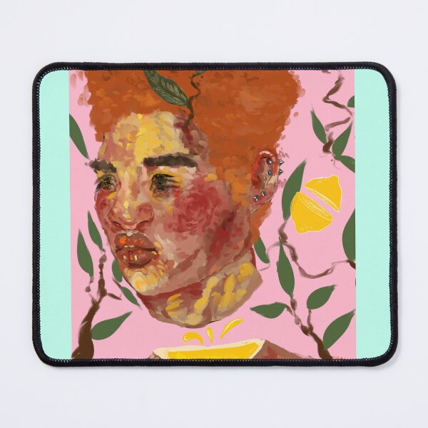 Item preview, Lemon Boy - Digital Oil Paint - Sticker designed and sold by zombeecloves.