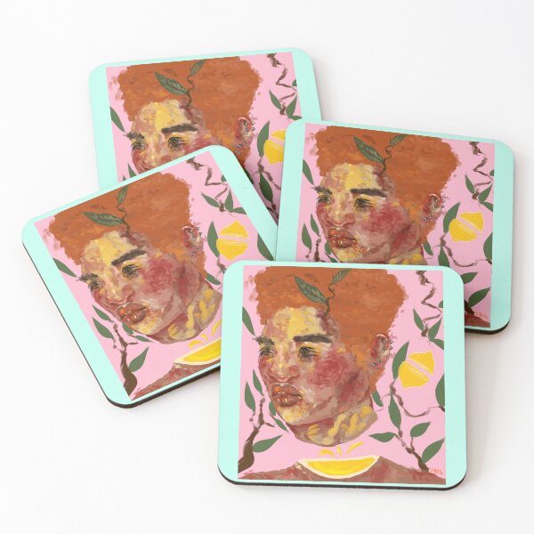 Item preview, Lemon Boy - Digital Oil Paint - Sticker designed and sold by zombeecloves.