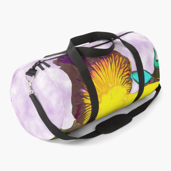 Item preview, YELLOW PURPLE IRIS designed and sold by ArtbyRolleen.