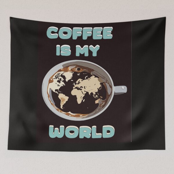 Item preview, Coffee is my world designed and sold by randynash.