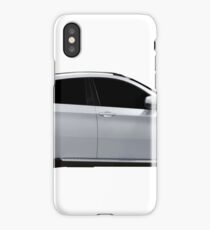 Grand 4x4 suv isolated on white iPhone Case/Skin