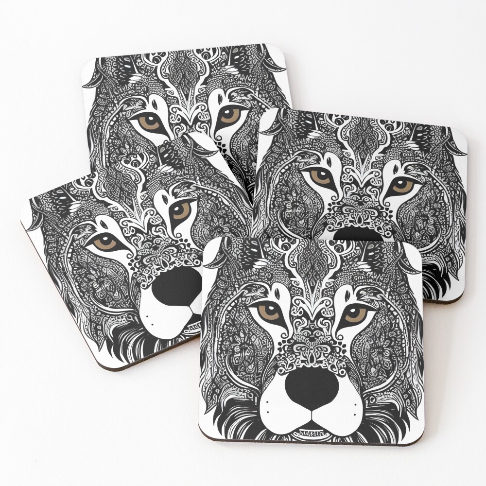 Item preview, Coasters (Set of 4) designed and sold by PatternParadigm.