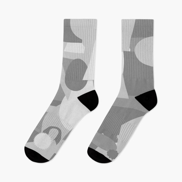 Item preview, black and white geometric camouflage designed and sold by ricobarinas.
