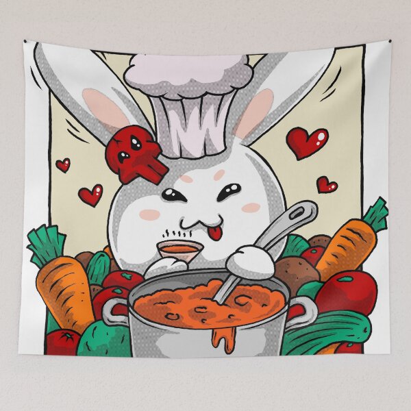 Item preview, Chef Bunny designed and sold by slothstudio.