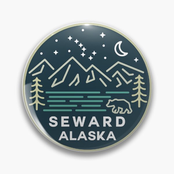 Artikelvorschau, Zeichnung des Nachthimmels von Seward Alaska entworfen und verkauft von VanyaKar.