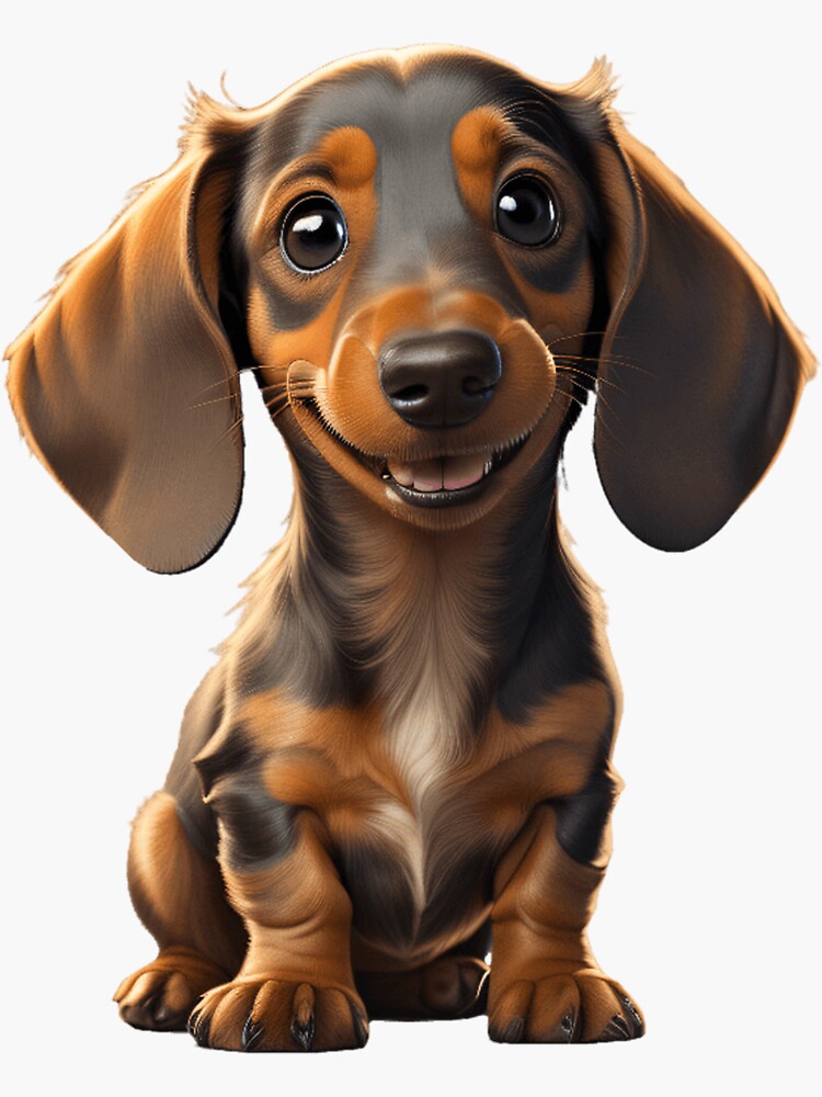 Smiling dachshund 2024