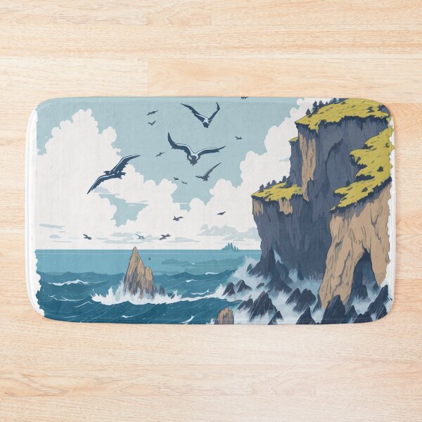 Item preview, Coastal Cliffs designed and sold by bubblegarden.