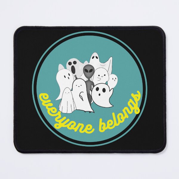 Item preview, Everyone Belongs Alien and Ghost designed and sold by ArtBeLife.