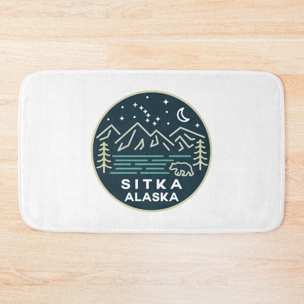 Artikelvorschau, Sitka Alaska Nachthimmel Zeichnung entworfen und verkauft von VanyaKar.