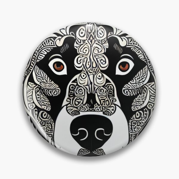 Item preview, Aullido de luna (rosa) designed and sold by PatternParadigm.